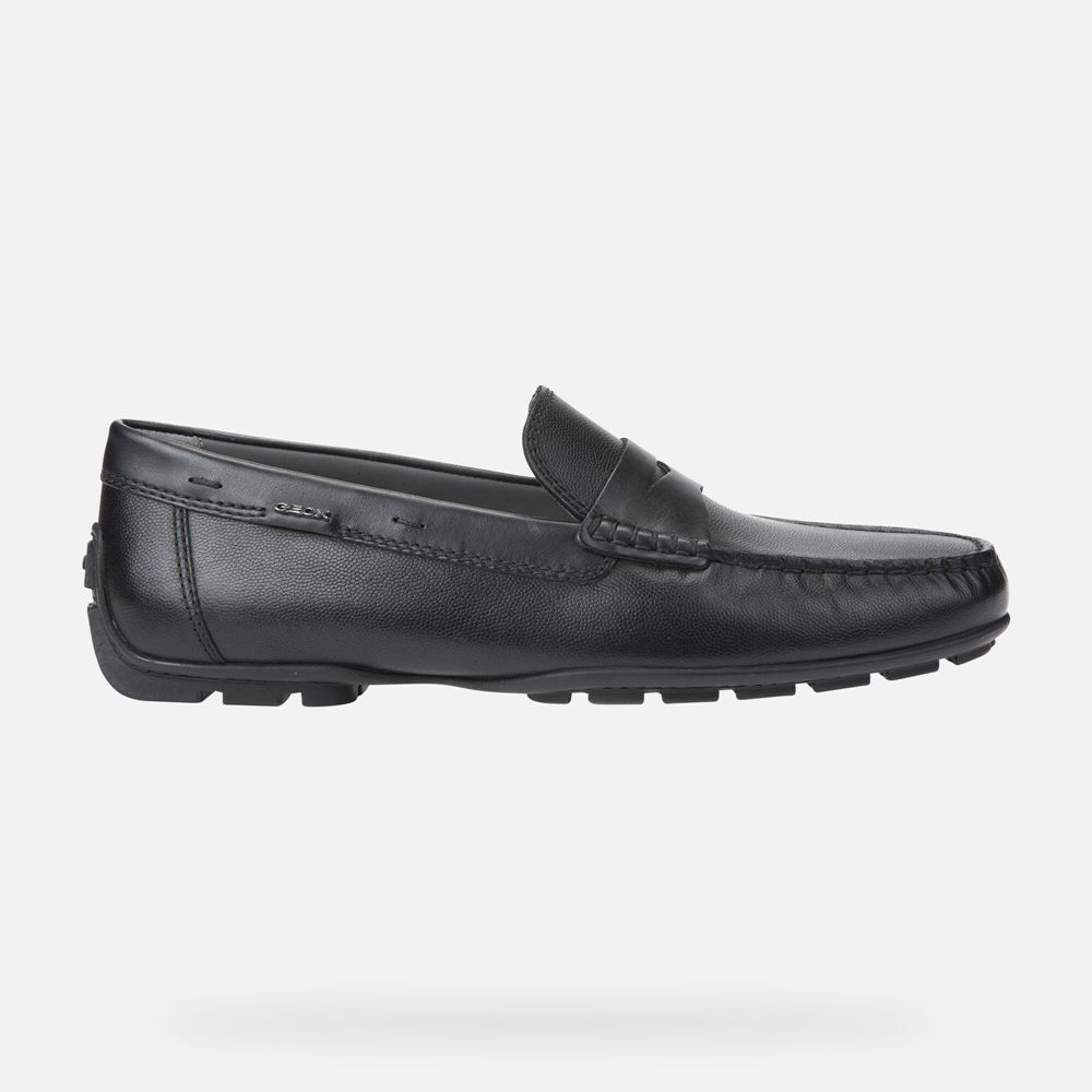 Geox Loafers Black Moner 2Fit - Geox Mens Shoes - ZYMXJD385